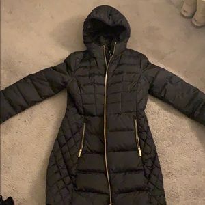 Black Michael kors coat like new